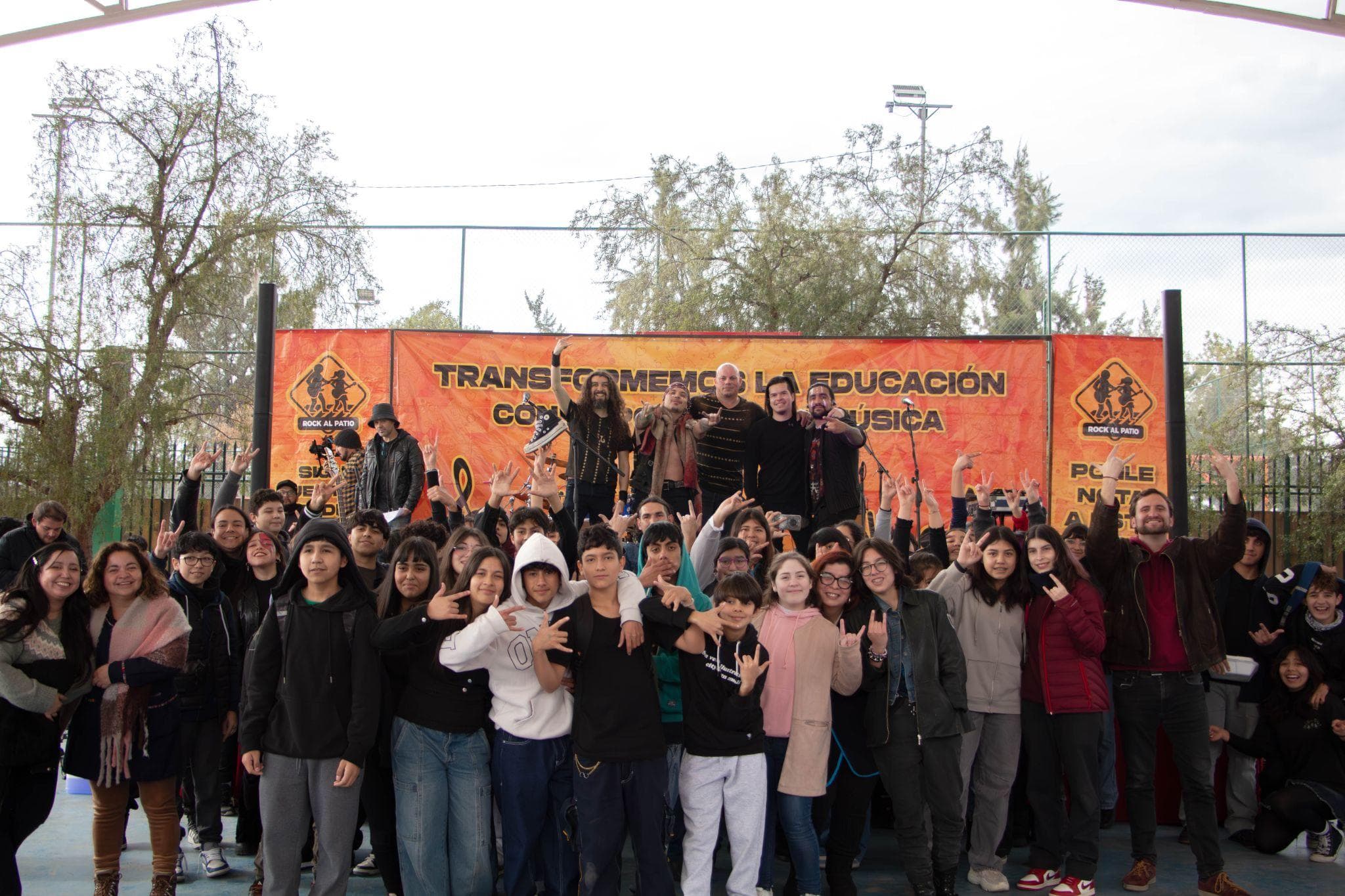 Gran concierto escolar organizado por la Fundación Música y Educación.
